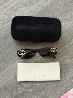 Gucci Hailey Black Sunglasses
